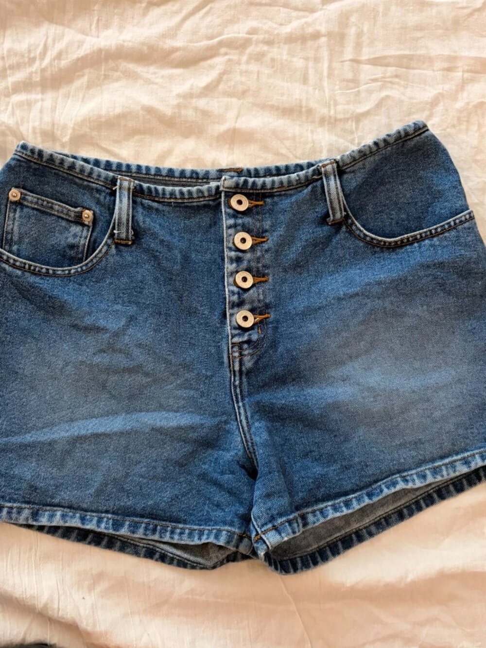 Vintage Y2K High Rise Denim Shorts